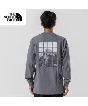 Tシャツ 長袖 ハーフドーム ウィンドウ 長袖 T NT82546-SP 【国内正規 
