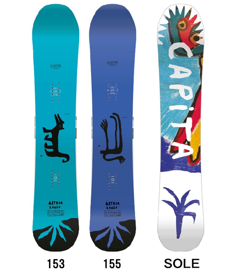 キャピタ(CAPITA) スノーボード 板 エアロノート AERONAUT パーク