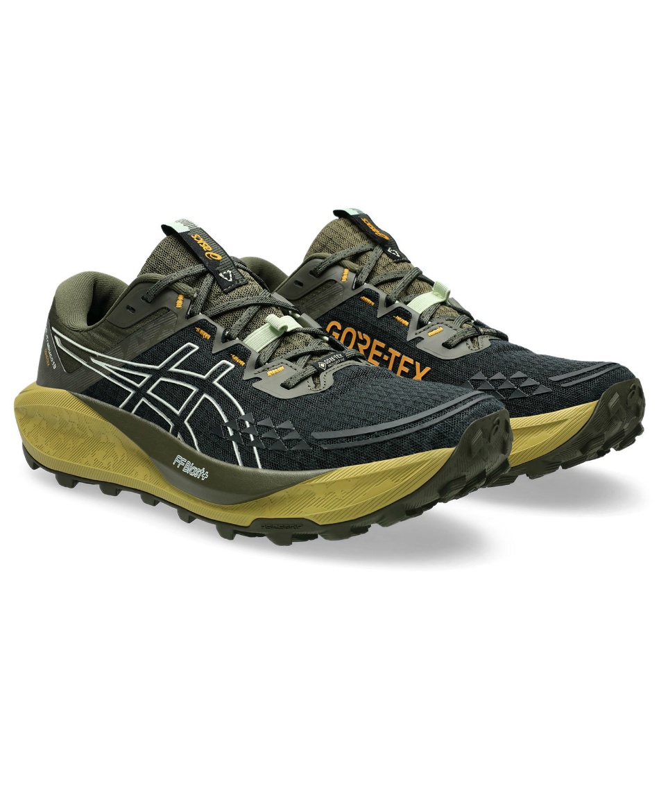 ★週末値下げ！新品&箱付き！ASICS GEL-TRABUCO 13 GTX asics GEL-Trabuco 13 GTX BLACK/GRAPHITE GREY（アシックス