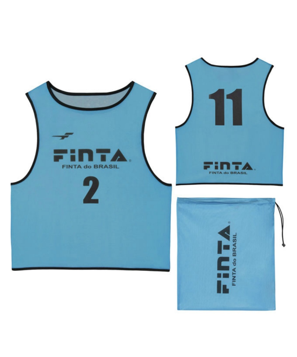 FINTA ビブス 昇華 ビブス10枚セットJR 番号入り FT3526 | スポーツ