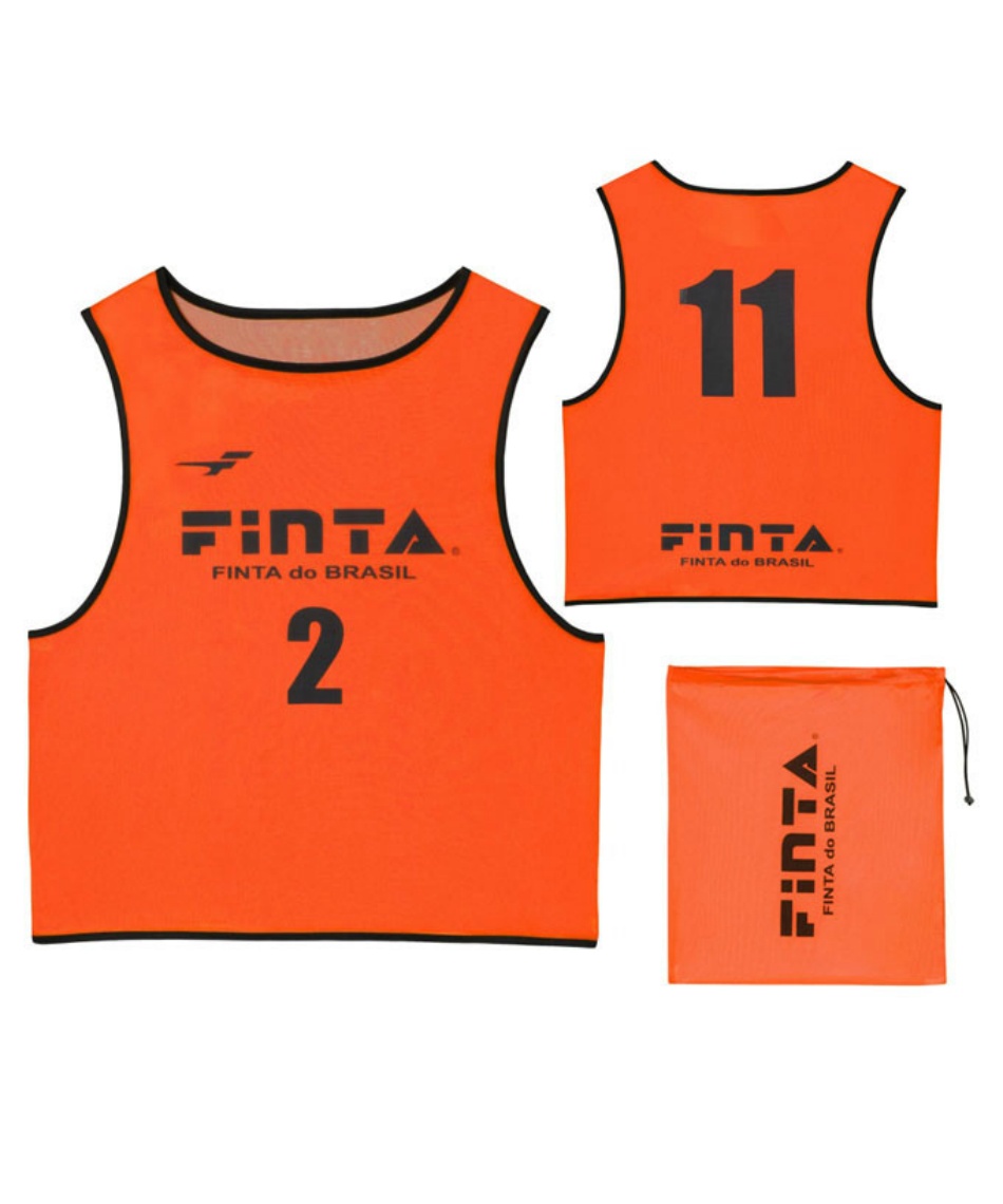 FINTA ビブス 昇華 ビブス10枚セットJR 番号入り FT3526 | スポーツ