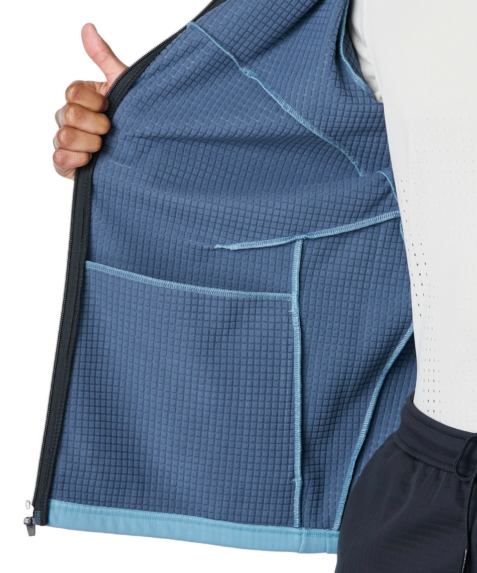 ウインドブレーカー ジャケット UA WINTER KNIT 3 LAYER FULL-ZIP