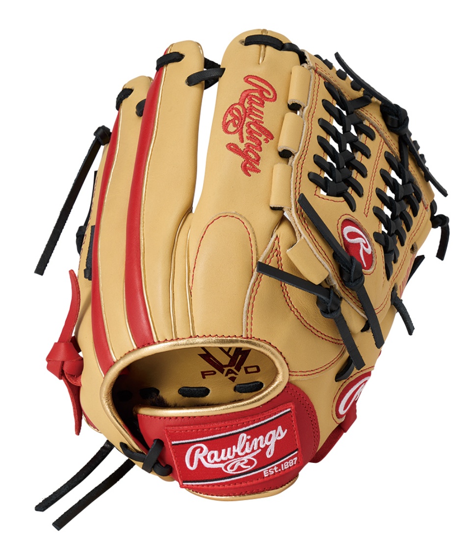 【野球初心者必見】軟式一般グローブ　ローリングス　左投げ オールラウンド用 ローリングス（Rawlings）（キッズ）少年軟式用グラブ オール