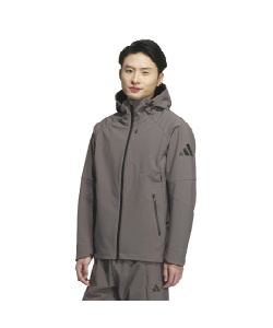 獲得ポイント137pt 27% OFF/SALE 【送料無料】アディダス(adidas) ウインドブレーカー ジャケット Premium Sports Bonded Fleece Woven Hooded Track Top KA1225 F6835 メンズ CH M