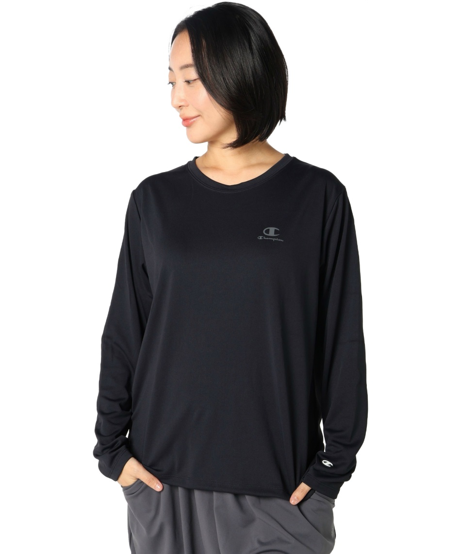 チャンピオン(Champion) Tシャツ 長袖 ウィメンズ ロングスリーブT