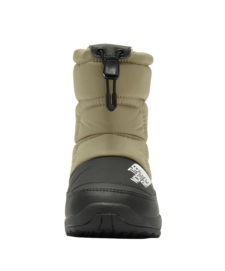 新品同様　ノースフェイス スノーブーツ　ヌプシ　23cm カーキ ザ・ノース・フェイス(THE NORTH FACE) スノーブーツ キッズ ヌプシ