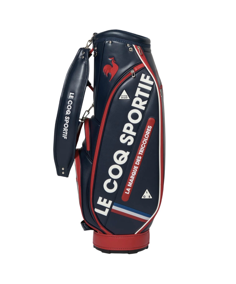 ほぼ新品　2022ルコックスポルティフ キャディバッグ ルコックスポルティフ(le coq sportif) キャディバッグ QQCTJJ01