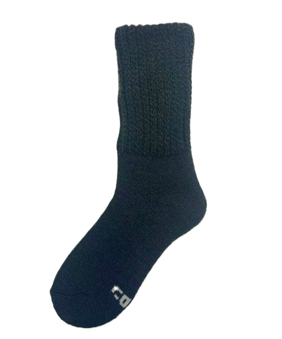 ソックス レディース 2P総パイル裏起毛 クルー丈 HKL51031 とにかく