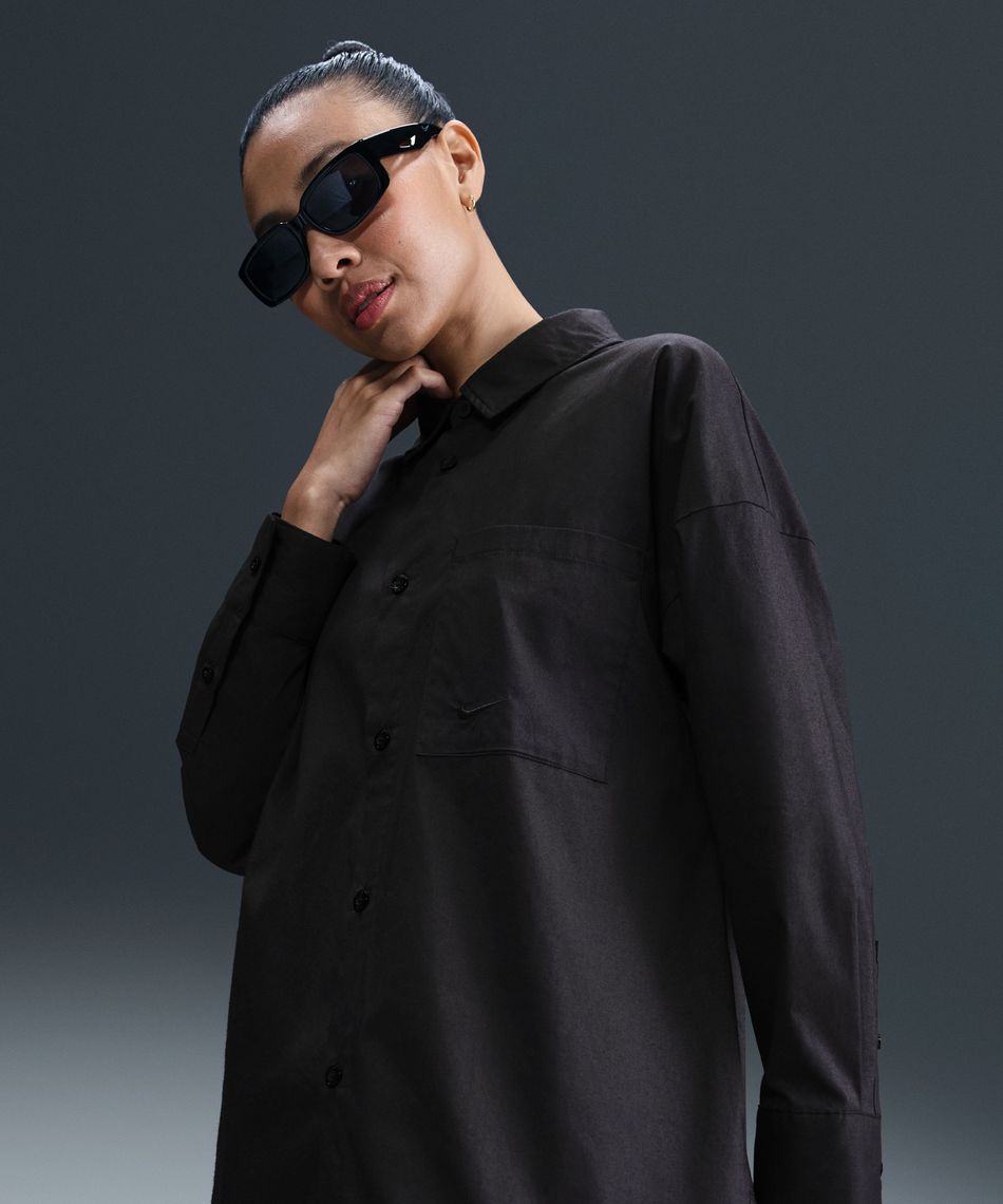 ナイキ(NIKE) ポロシャツ 半袖 L NSW ポプリン 長袖ボタンシャツ ナイキ(NIKE) ポロシャツ 半袖 L NSW ポプリン 長袖ボタンシャツ