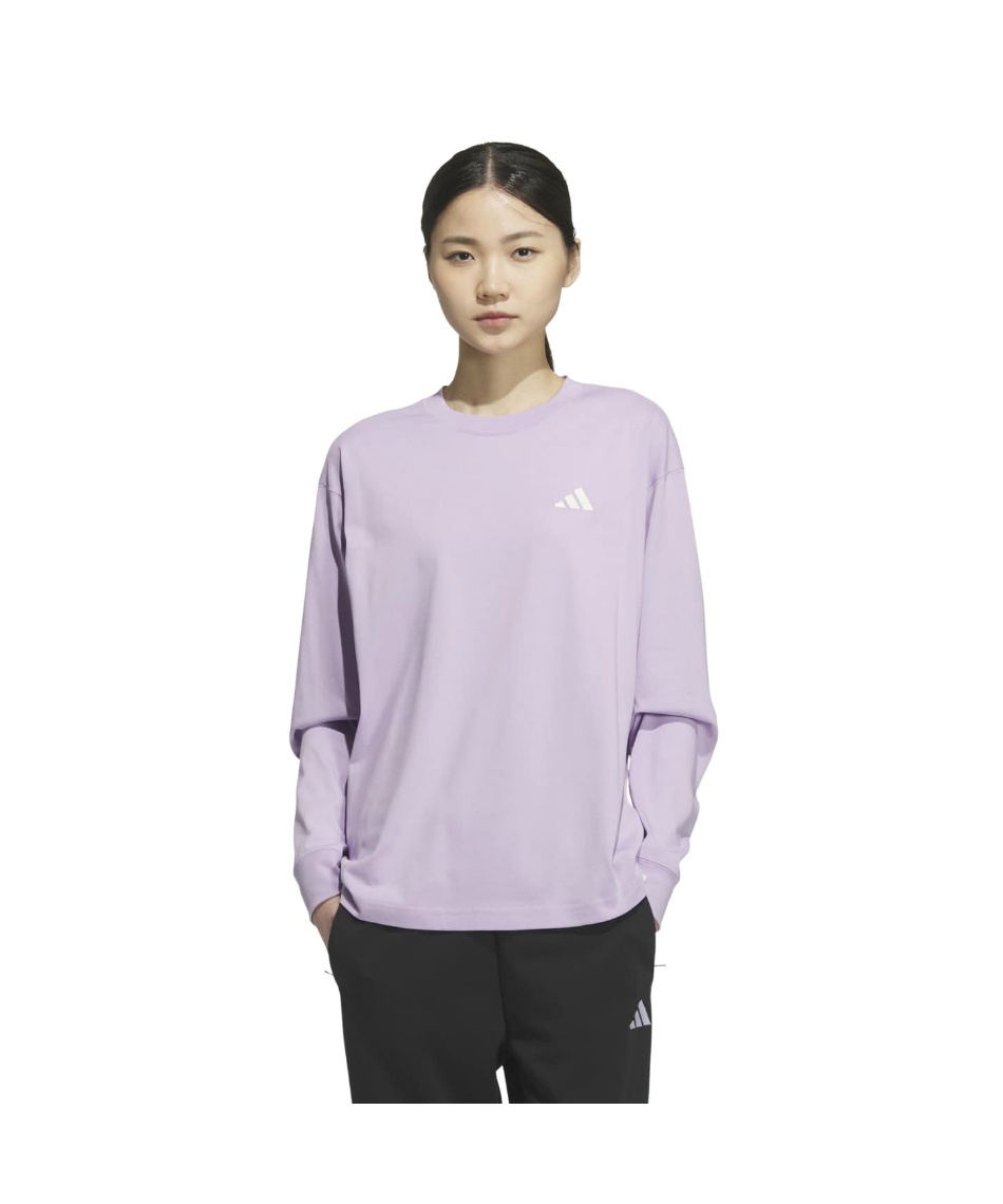 Tシャツ 長袖 レディース ESS+ SL LS JUP49 JZ8693 | スポーツ用品なら