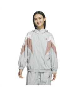 獲得ポイント86pt 9% OFF/SALE 【送料無料】アディダス(adidas) ウインドブレーカー ジャケット STADIUM CHROME ウーブンジャケット STSV WV JKT KA0914 KO694 レディース LGY/RD L