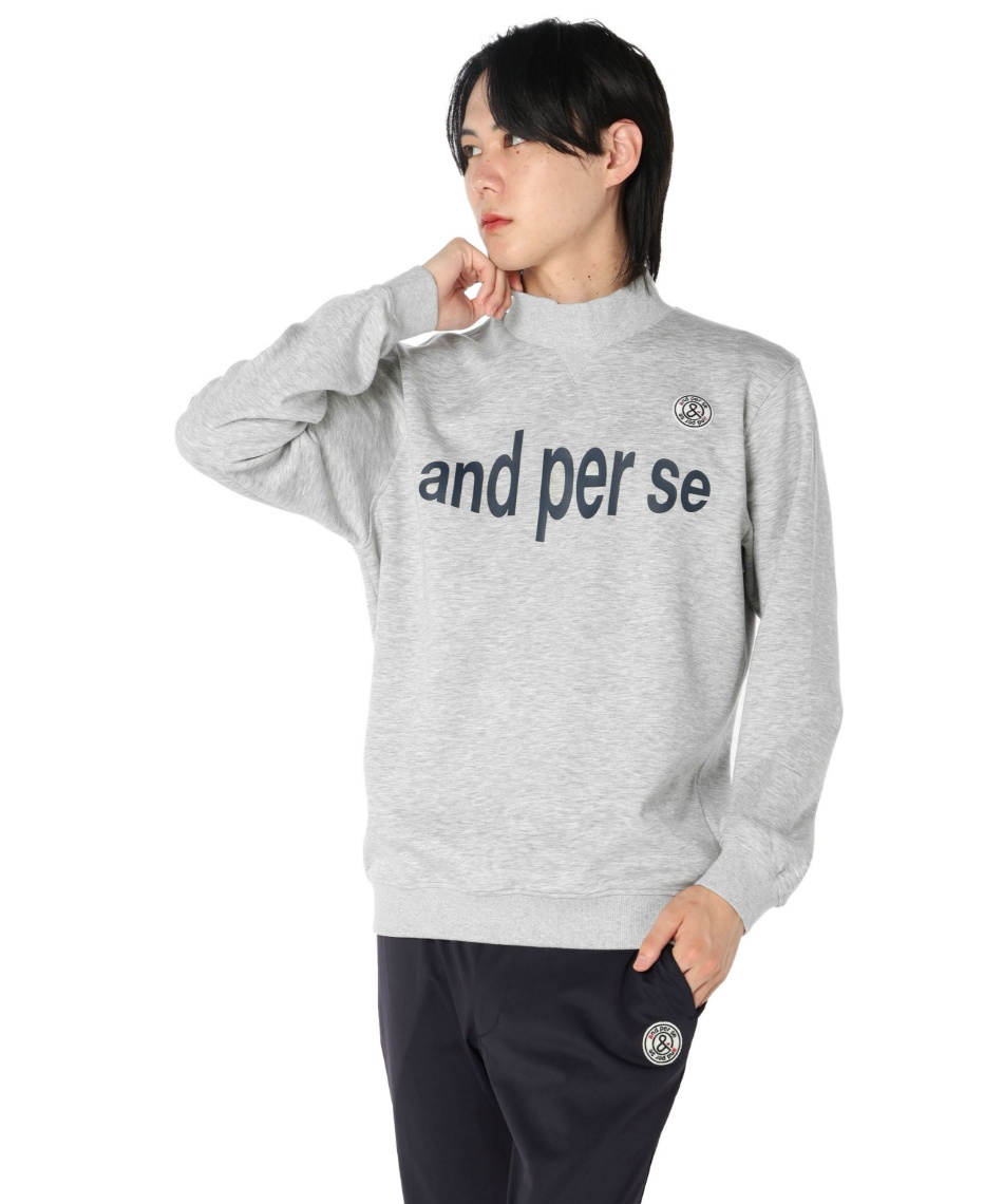 アンパスィ(and per se) ゴルフウェア スウェット ショットスムーザー