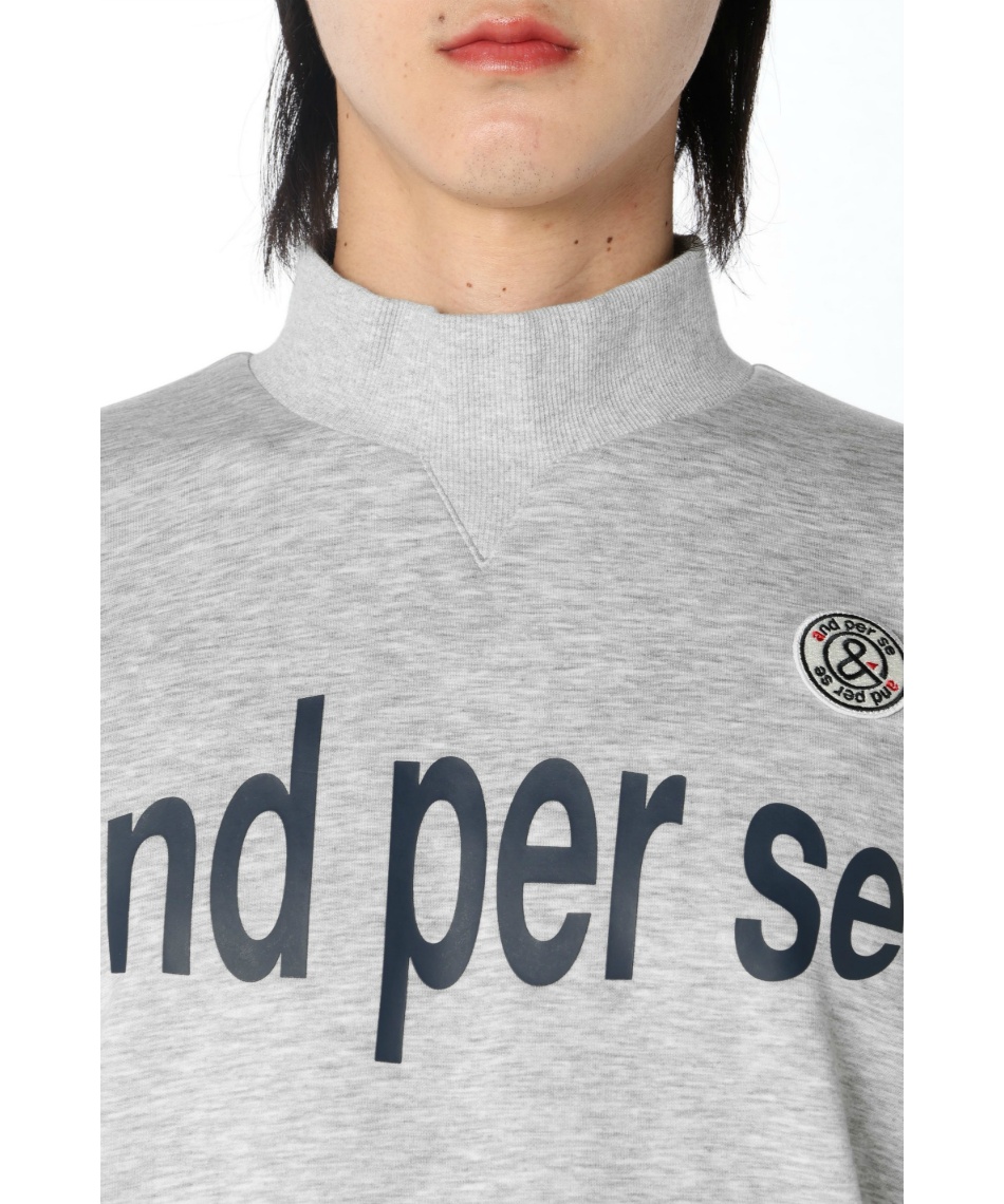 アンパスィ(and per se) ゴルフウェア スウェット ショットスムーザー