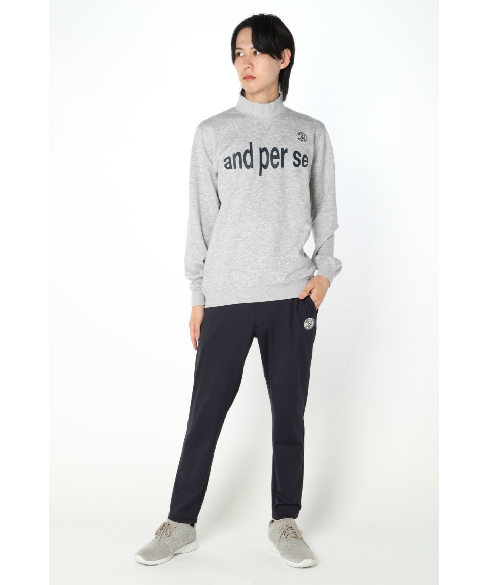 アンパスィ(and per se) ゴルフウェア スウェット ショットスムーザー