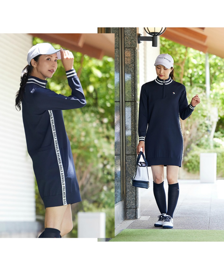 アーノルドパーマー(arnold palmer) ゴルフウェア ワンピース HZニット