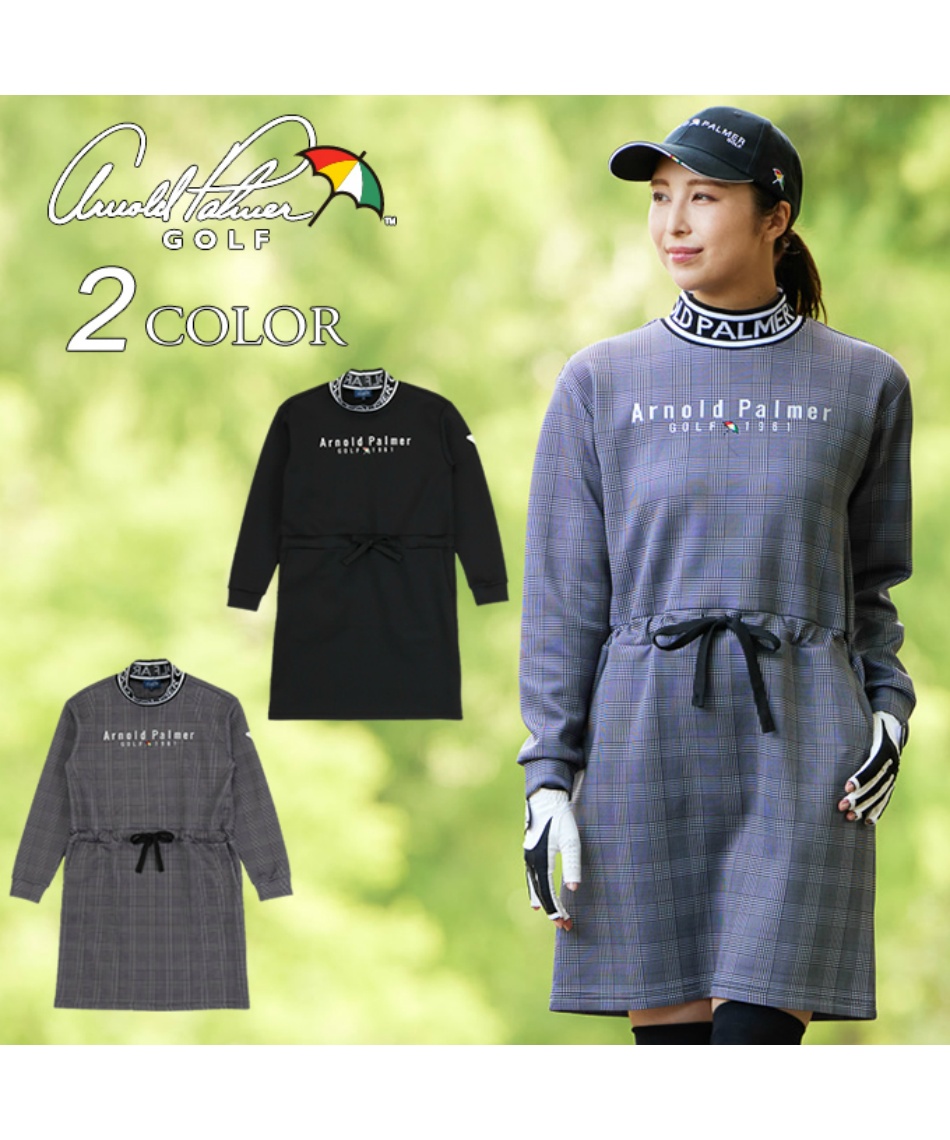 ゴルフウェア ワンピーススウェットシェイプワンピースAP220412E03