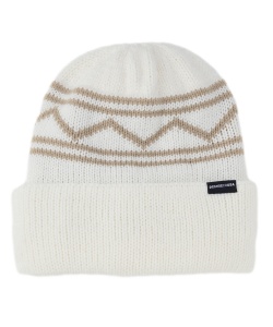 獲得ポイント48pt ディーシー(DC) ニット帽 25 RETRO PATTERN BEANIE ビーニー DBE254238-WHT 【国内正規品】 メンズ レディース WHT F