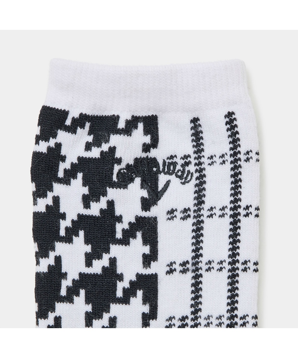 キャロウェイ(Callaway) ゴルフ ソックス ダイナホット千鳥柄クルー