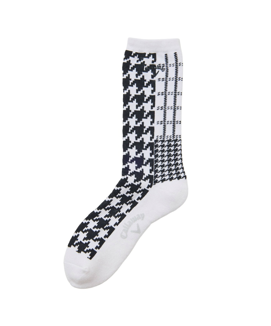 キャロウェイ(Callaway) ゴルフ ソックス ダイナホット千鳥柄クルー
