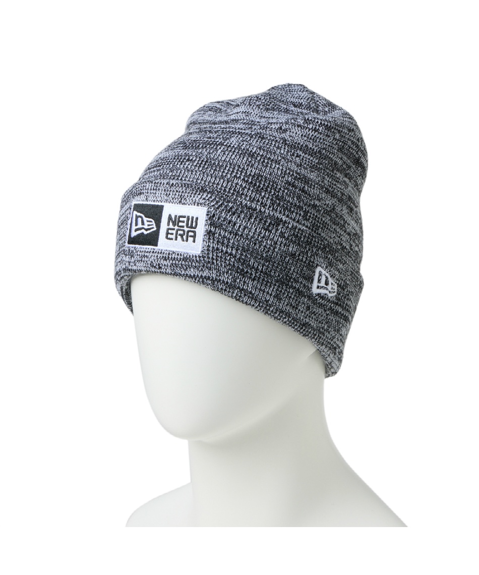 ニューエラ(NEW ERA) ゴルフ ニット帽 BASIC CUFF KNIT BOX LG EMB BLK