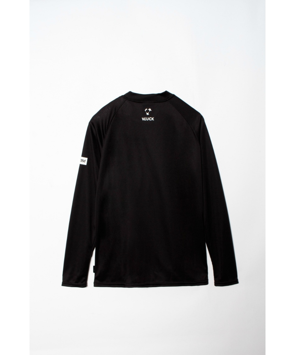 ブラック(VLUCK) サッカーウェア 長袖シャツ 定番 プラクティスシャツ