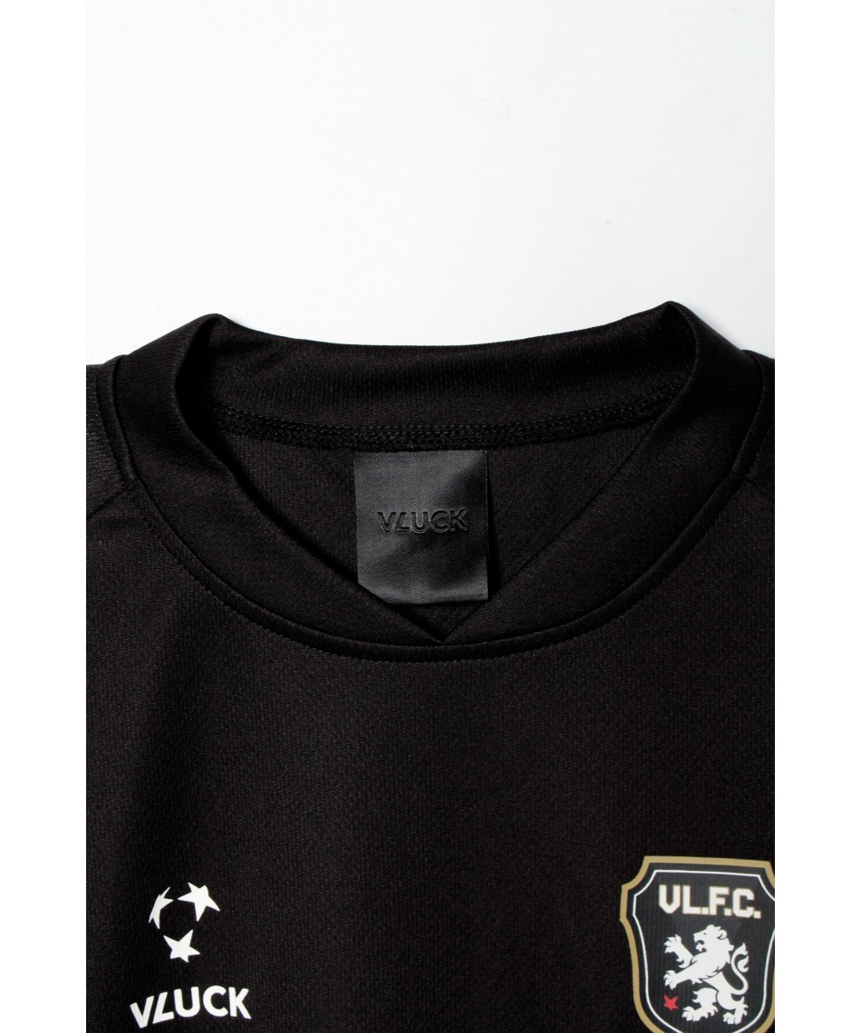 ブラック(VLUCK) サッカーウェア 長袖シャツ 定番 プラクティスシャツ