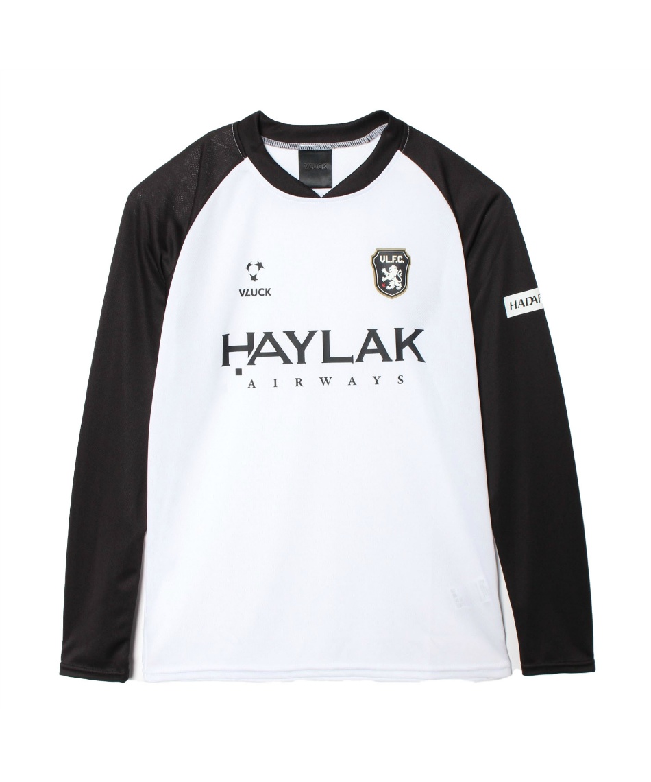 ブラック(VLUCK) サッカーウェア 長袖シャツ 定番 プラクティスシャツ