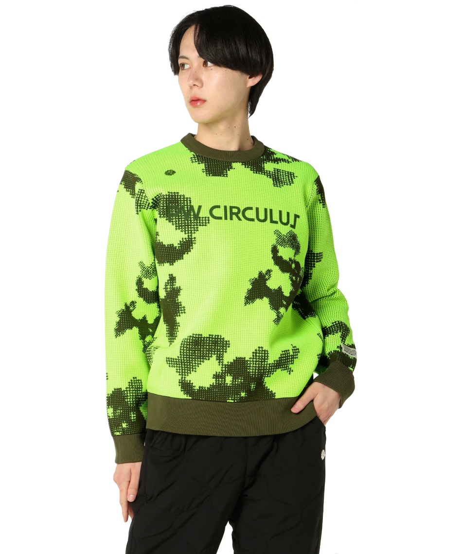 �l���|�C���g160pt �y���������z�s�[�_�u�����T�[�L�����X(PW CIRCULUS) �S���t�E�F�A �Z�[�^�[ �X�p�[�N�h�b�g�J���j�b�g KRPNGW0511 �y2025�N�H�~���f���z �����Y 562LIME M