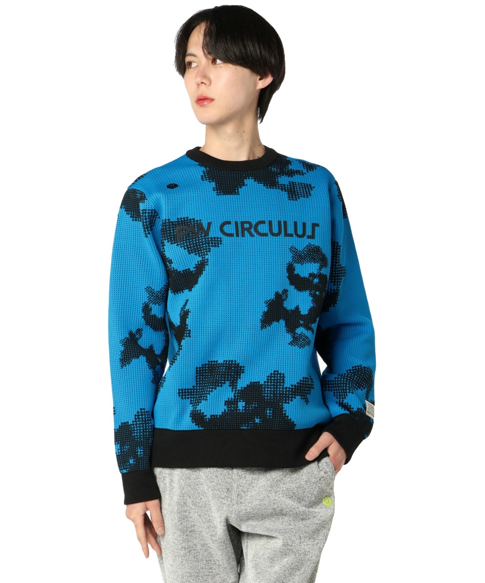 �l���|�C���g160pt �y���������z�s�[�_�u�����T�[�L�����X(PW CIRCULUS) �S���t�E�F�A �Z�[�^�[ �X�p�[�N�h�b�g�J���j�b�g KRPNGW0511 �y2025�N�H�~���f���z �����Y 570BLUE M