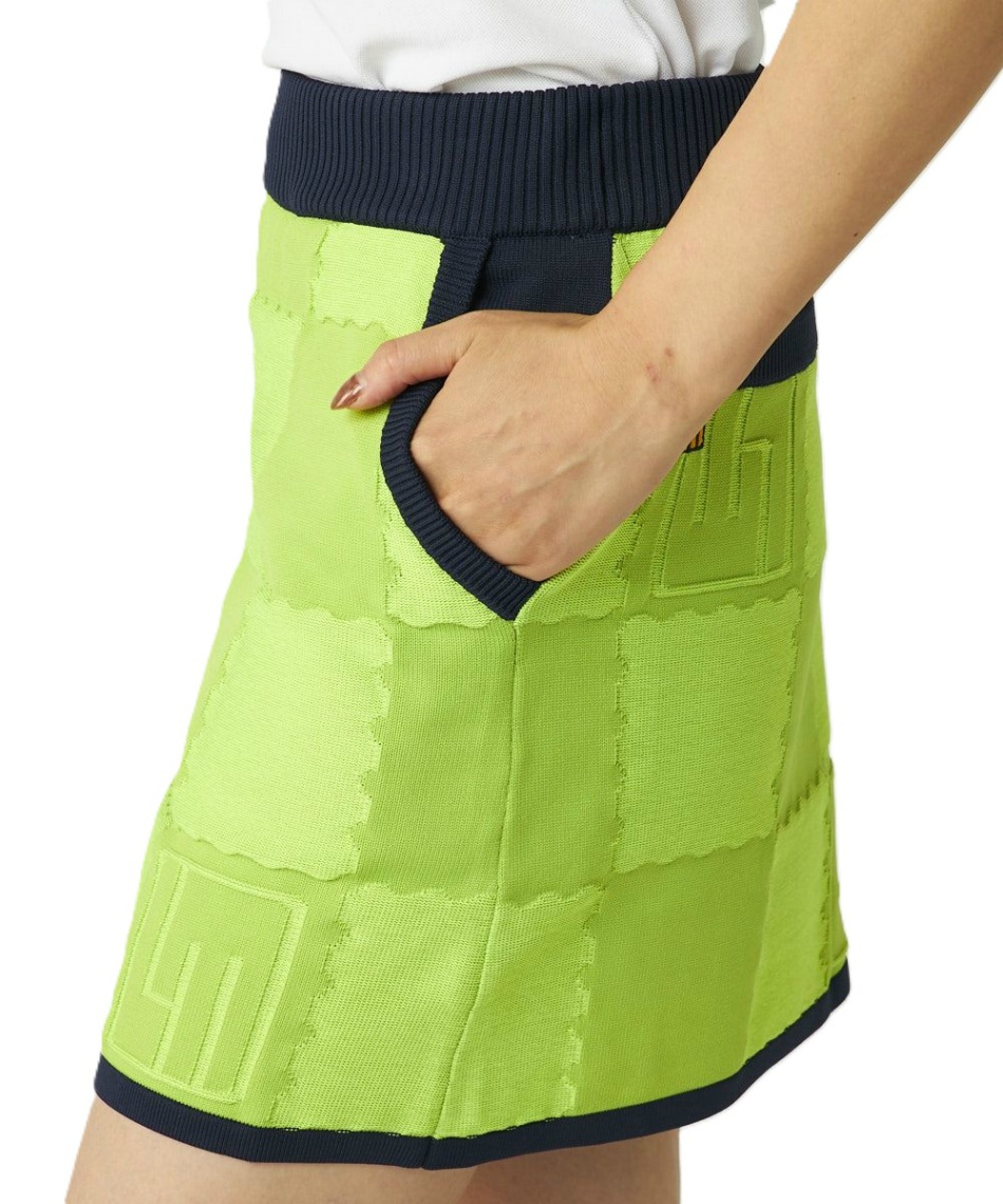 ラウドマウス(LOUDMOUTH) ゴルフウェア スカート 蓄熱ニットスカート