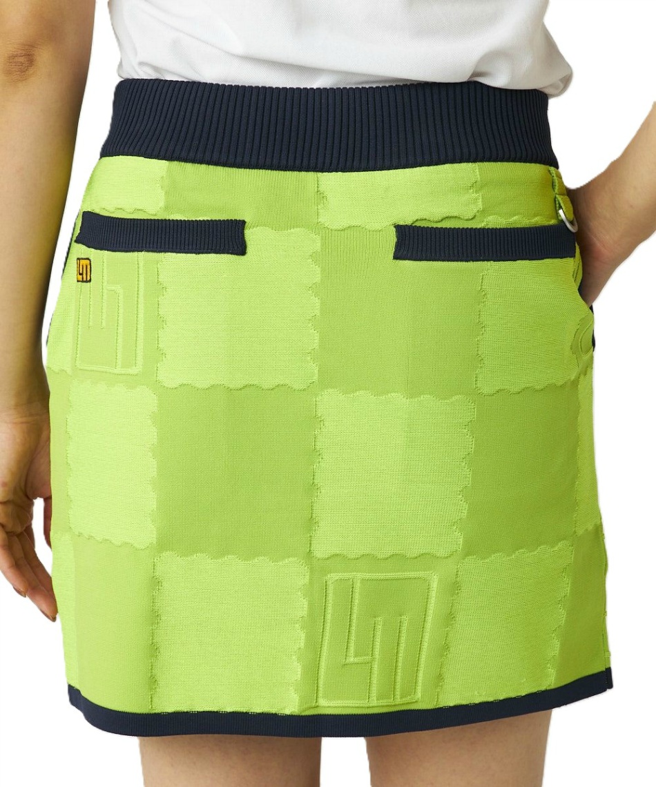 新品未使用★LOUDMOUTH ラウドガール スカートLサイズ ラウドマウス(LOUDMOUTH) ゴルフウェア スカート 蓄熱ニットスカート