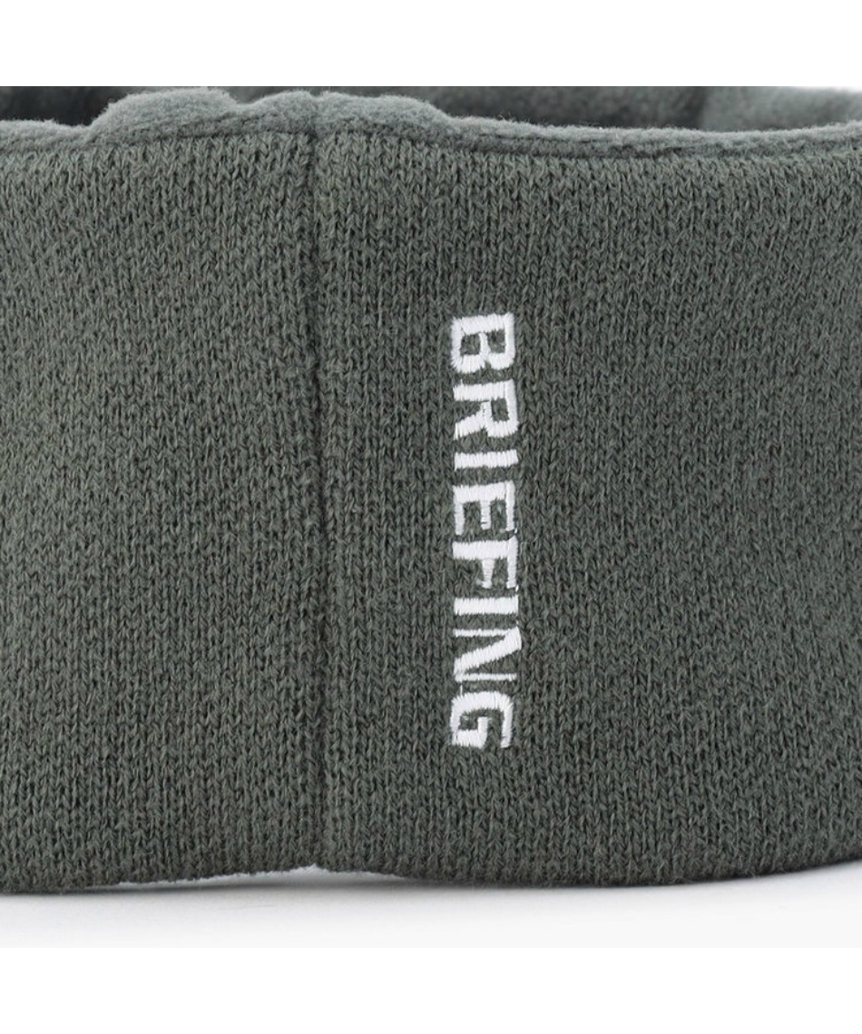 BRIEFING グレー ニットバイザー BRG253MC3 ブリーフィング(BRIEFING) ゴルフ サンバイザー KNIT VISOR ニット
