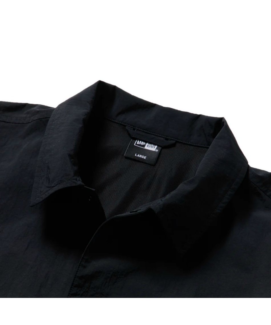 ニューエラ(NEW ERA) ジャケット ナイロン コーチジャケット ブラック