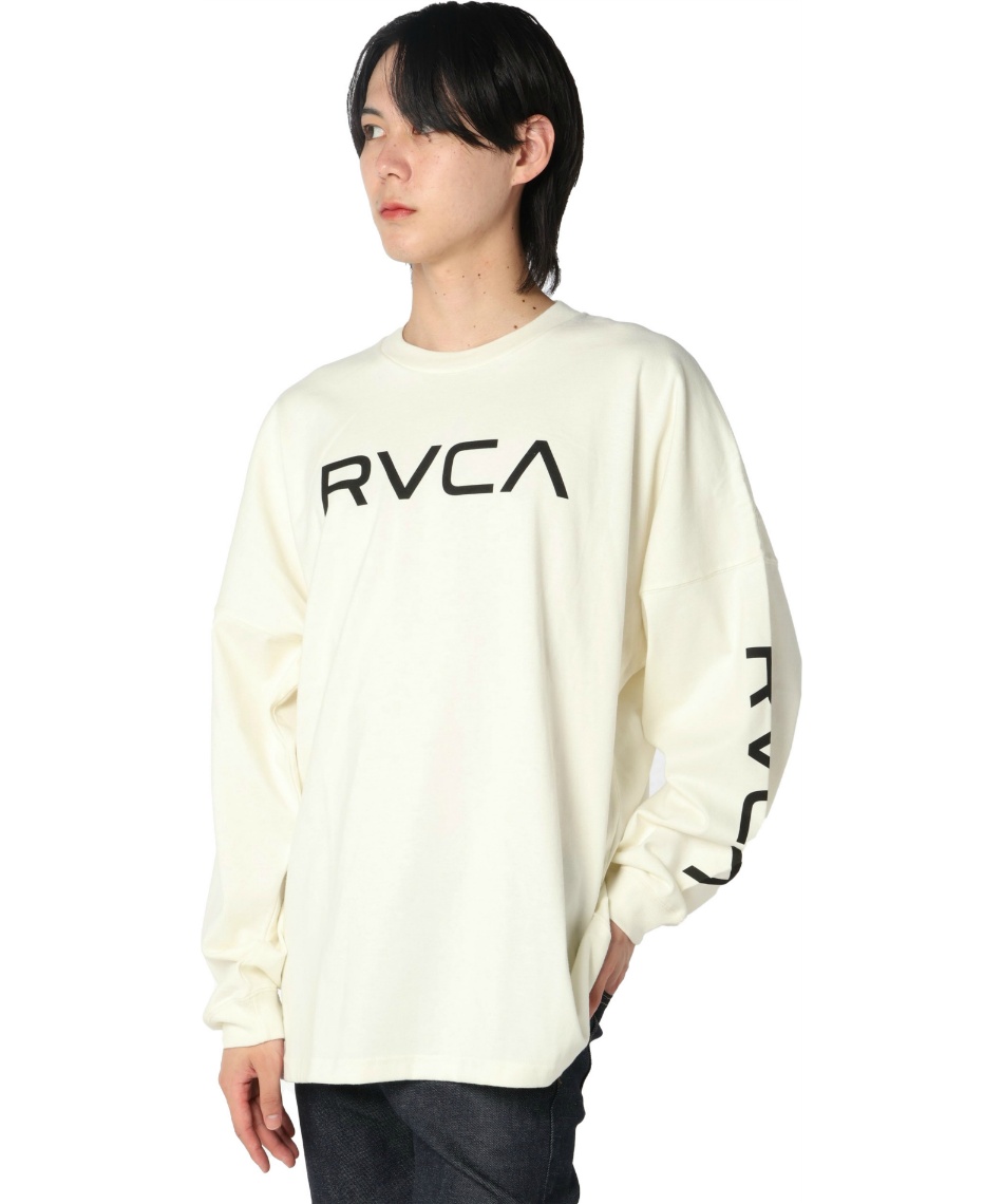 �l���|�C���g750pt 27% OFF�^SALE �y���������z���[�J(RVCA) �X�E�F�b�g RVCA L/S T BF042051 �����Y ANW S