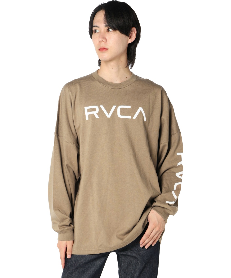 �l���|�C���g750pt 27% OFF�^SALE �y���������z���[�J(RVCA) �X�E�F�b�g RVCA L/S T BF042051 �����Y COY XL