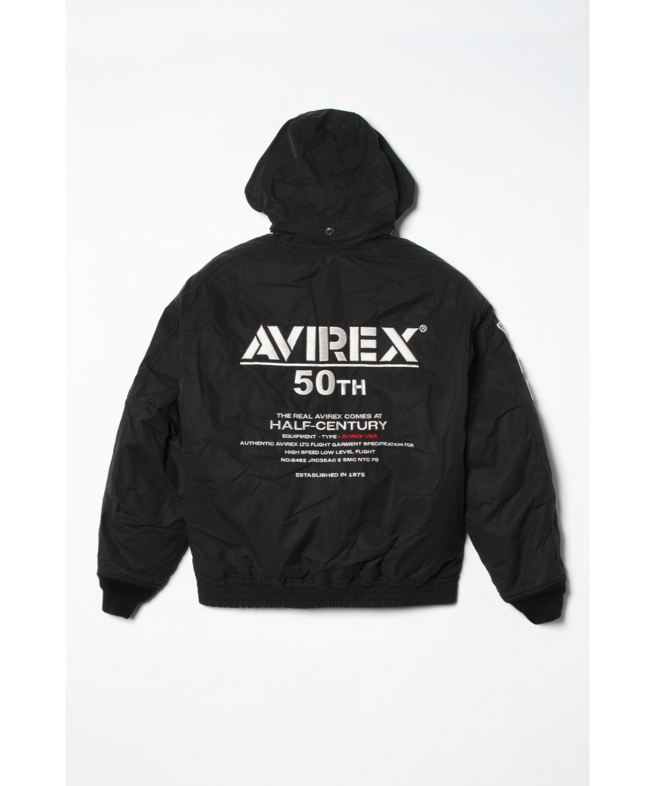 アビレックスシングルジャケット アビレックス(AVIREX) ジャケット STANDBLOUSON 50TH 7835252024 【ご