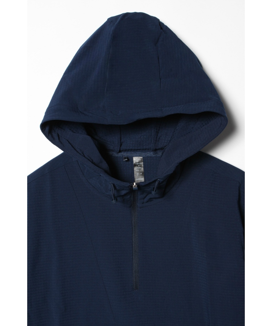 新品アディダス ゴルフウェア アウターXLナイロン adidas ナイロンジャケット ADICROSS撥水アノラックフーディー「adidas