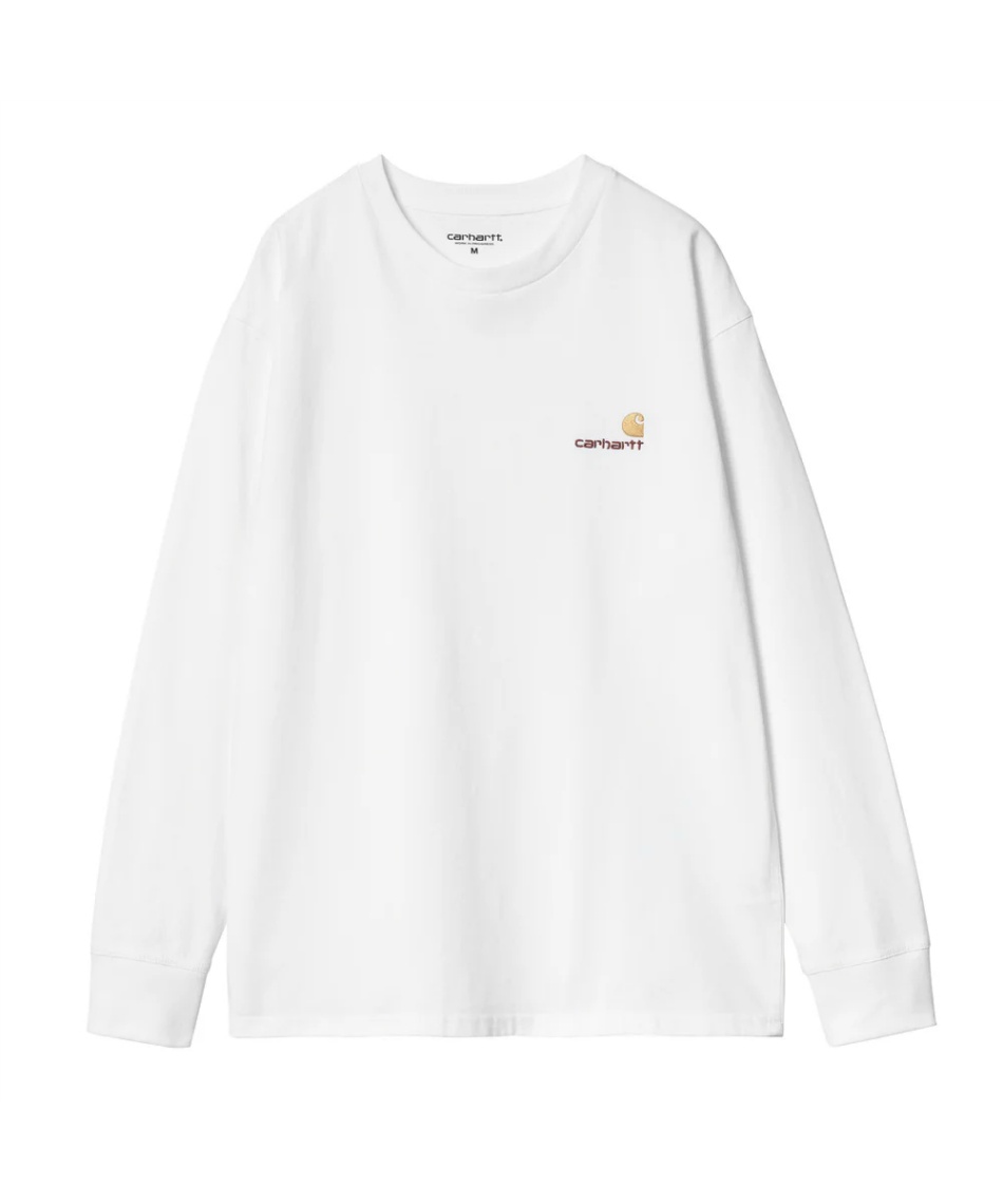 カーハート(Carhartt WIP) Tシャツ 長袖 L/S AMERICAN SCRIPT T-SHIRT
