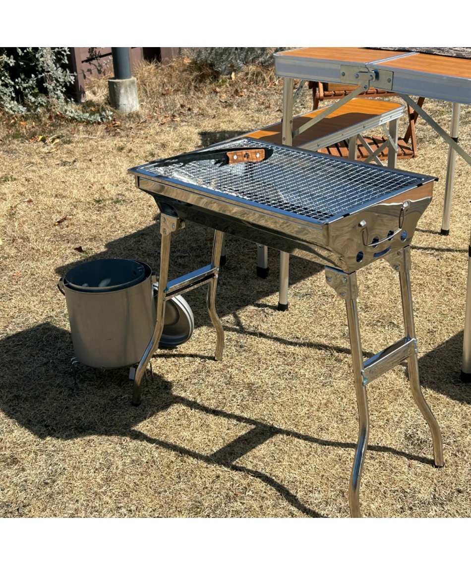 バーベキューコンロ ステンレスBBQコンロ VP160503F61 | スポーツ用品