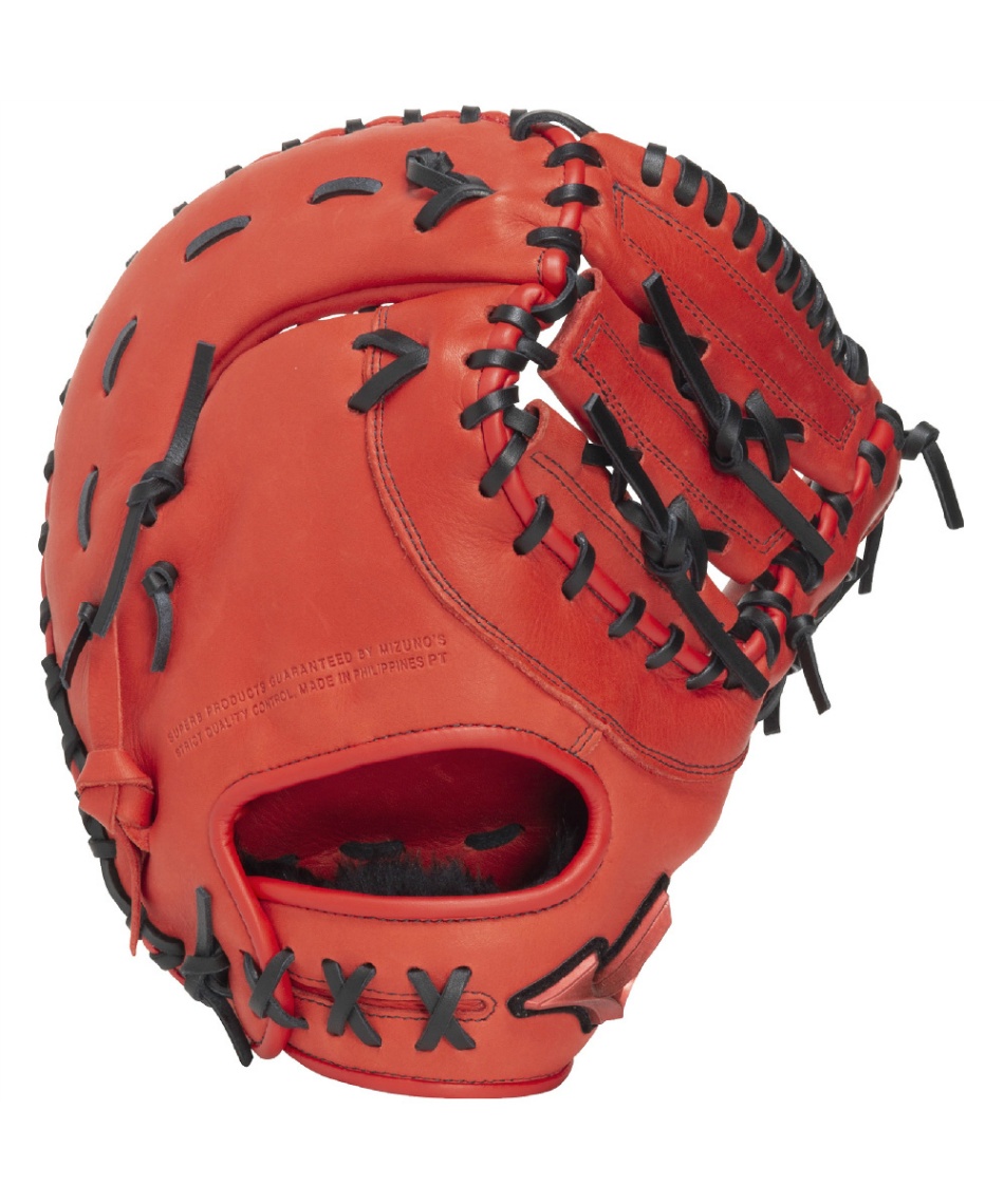 ミズノ(MIZUNO) 野球 一般軟式グローブ 一塁手 軟式用 WILL DRIVE RED
