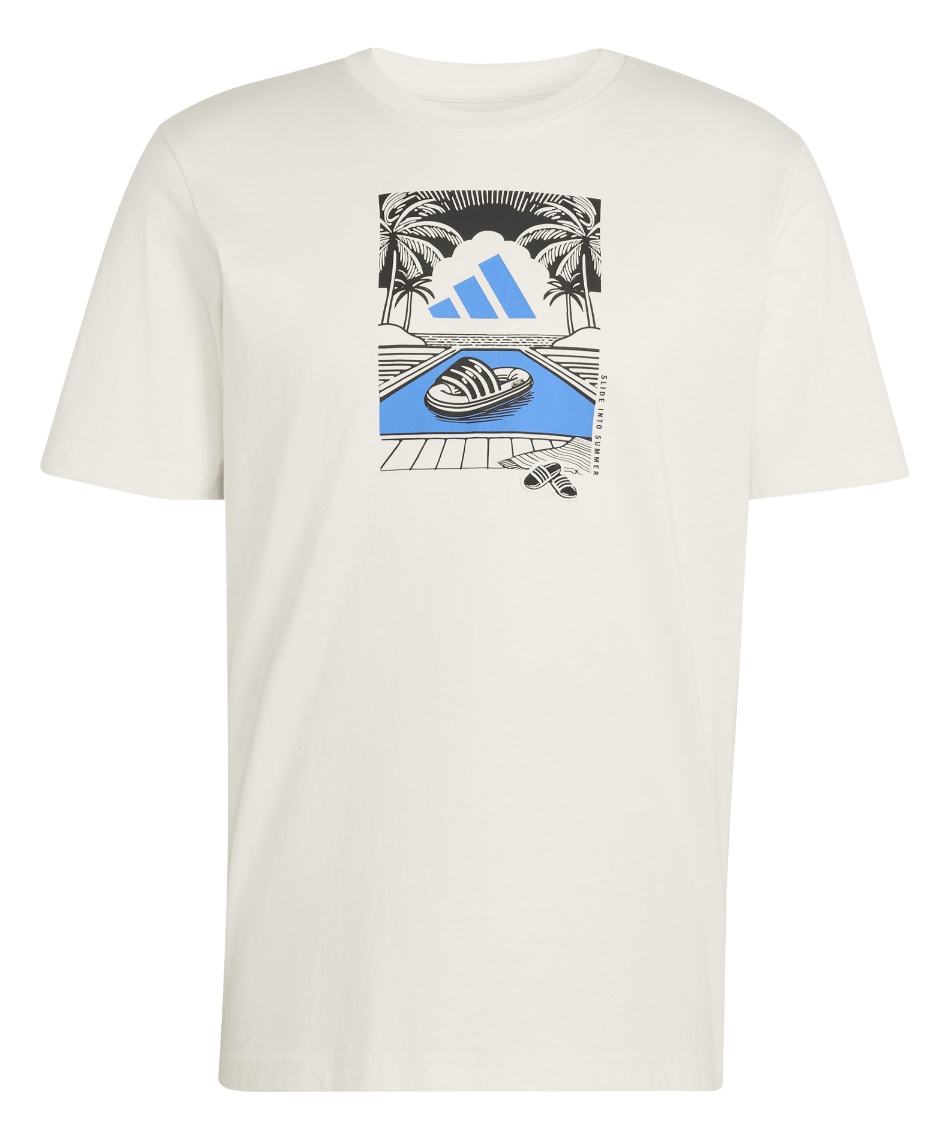Tシャツ 半袖 SUMMER SLIDES RELAX GRAPHIC T-SHIRT JZ5001 P2742
