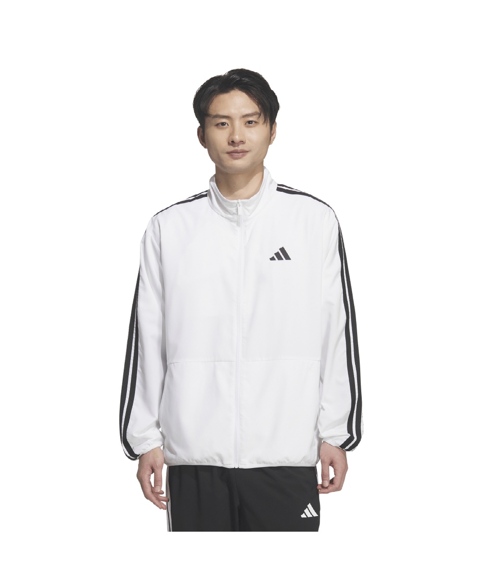 ホワイト ストライプ 長袖ジャケット D.C.WHITE ディーシーホワイト Summer Ivy Jacket サマーアイビー