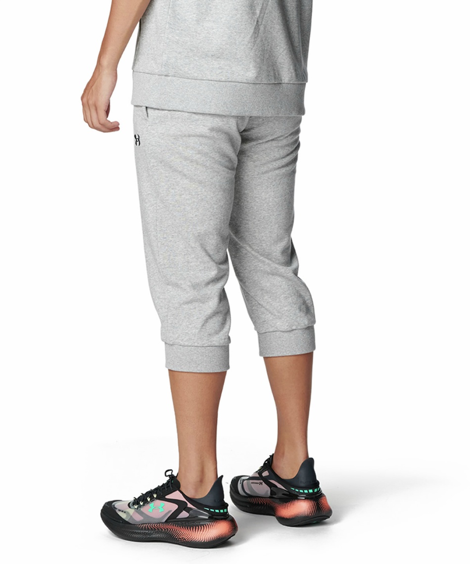 七分丈パンツ UA RIVAL LIGHTWEIGHT TERRY 3/4 PANTS 6012649-011