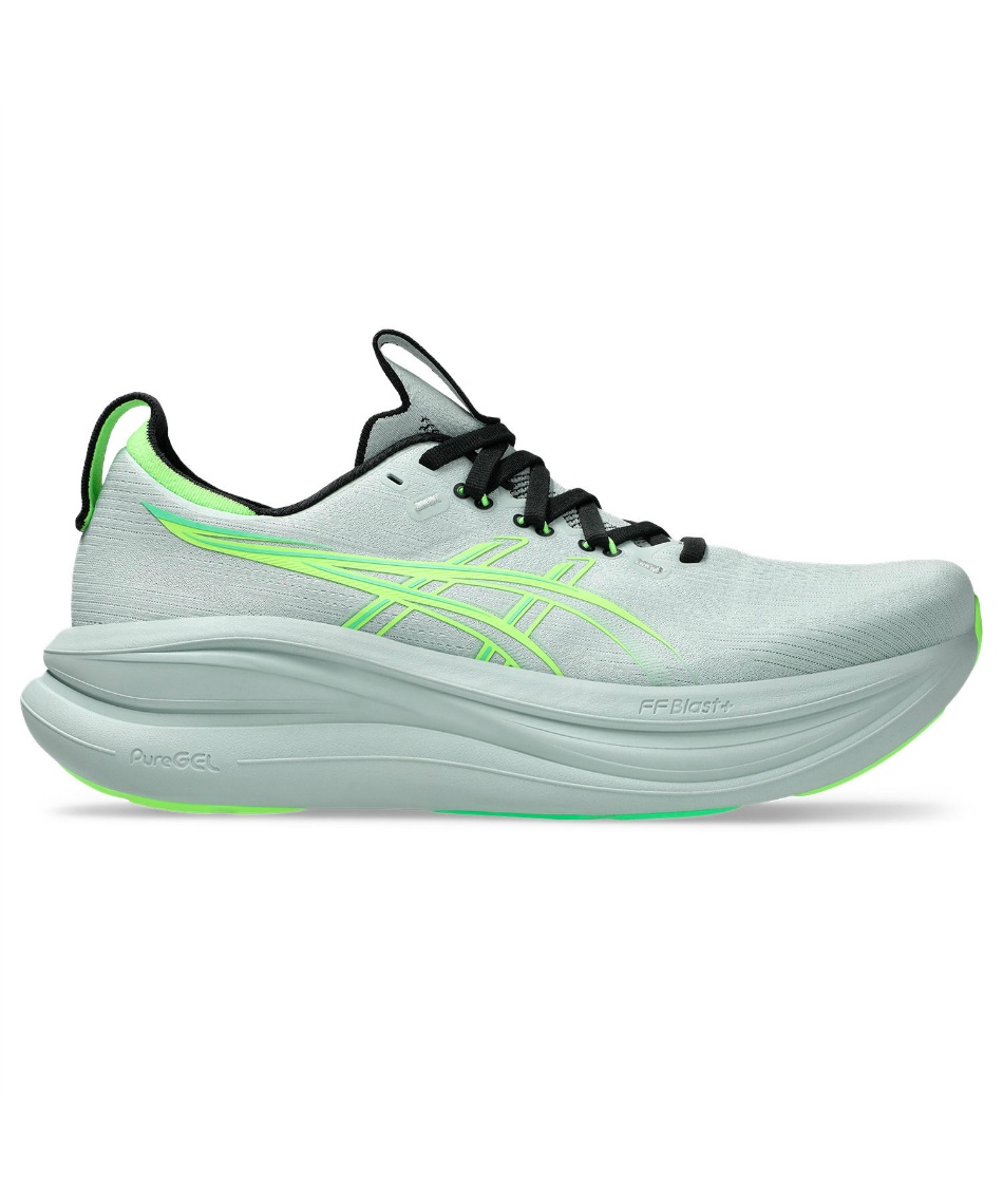 ASICS GEL-NIMBUS 28グレー ランニングシューズ アシックス(asics) ランニングシューズ GEL-NIMBUS 28 ゲルニンバス 28