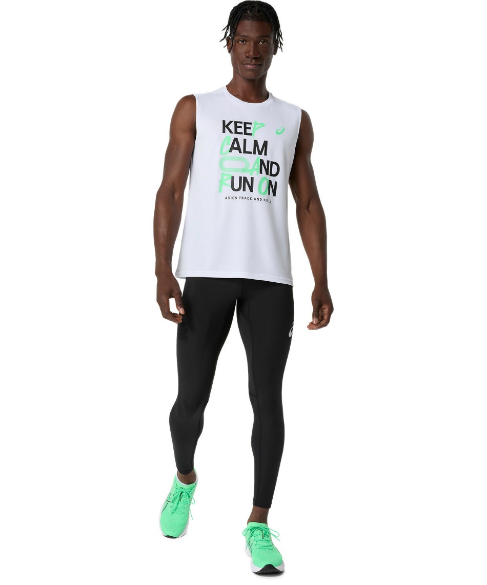 アシックス(asics) 陸上 ウェア ノースリーブ トラック グラフィック