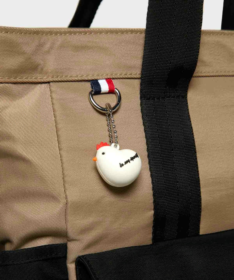 ルコックスポルティフ(le coq sportif) トートバッグ ボーダーデザイン