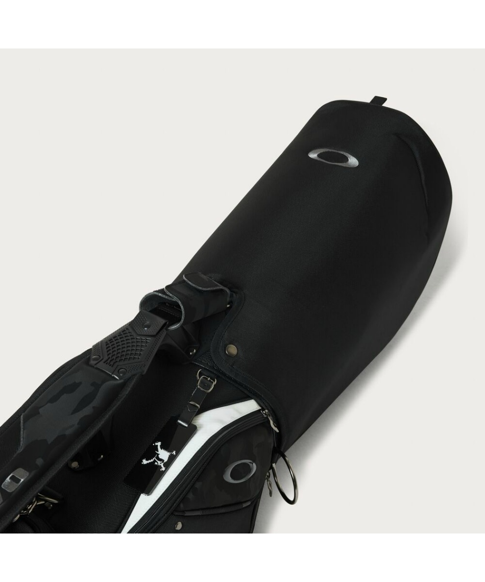 キャディバックOAKLEYオークリーSKULL GOLF BAGホワイトグリーン