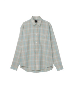 �l���|�C���g163pt 4% OFF�^SALE �y���������z�U�E�m�[�X�E�t�F�C�X(THE NORTH FACE) �����V���c �����O�X���[�u�t���b�V���h���C�`�F�b�N�V���c NR12630-ST �y�������K�i�z �����Y ���f�B�[�X ST XL