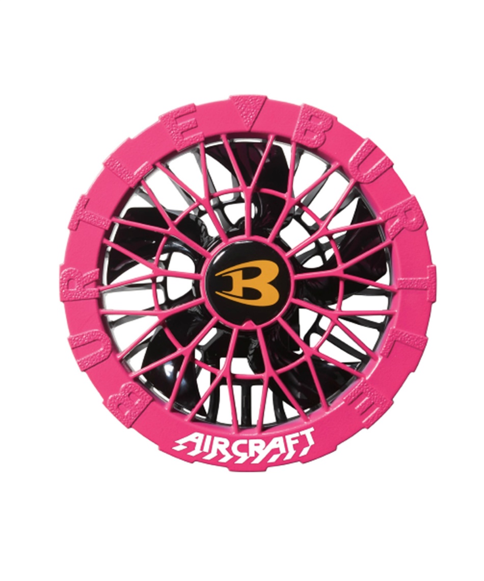 BURTLE AIRCRAFT ピンク 冷却ファン バートル(BURTLE) 空調ウェア 空調