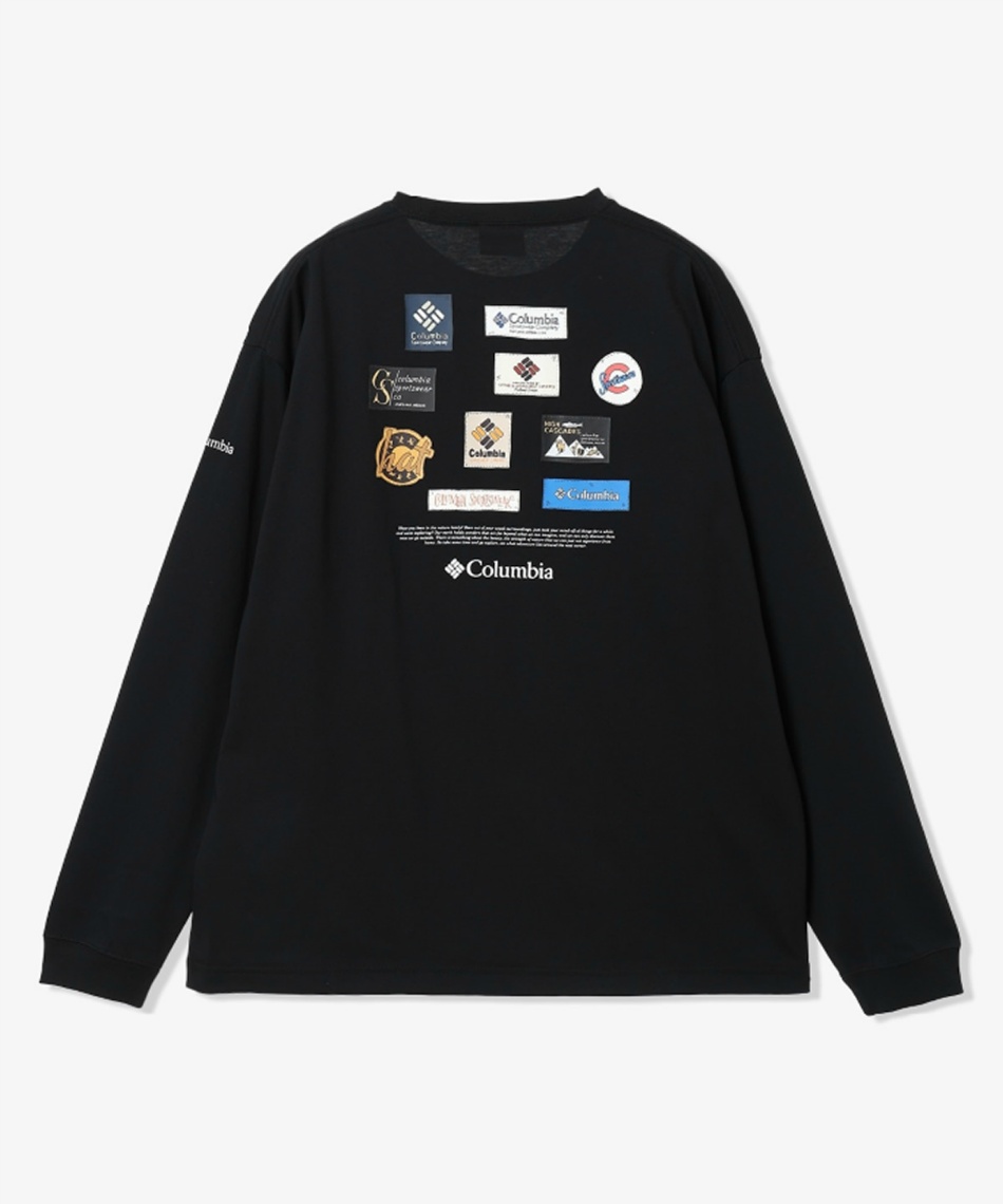コロンビア(Columbia) Tシャツ 長袖 スタックブルックグラフィック